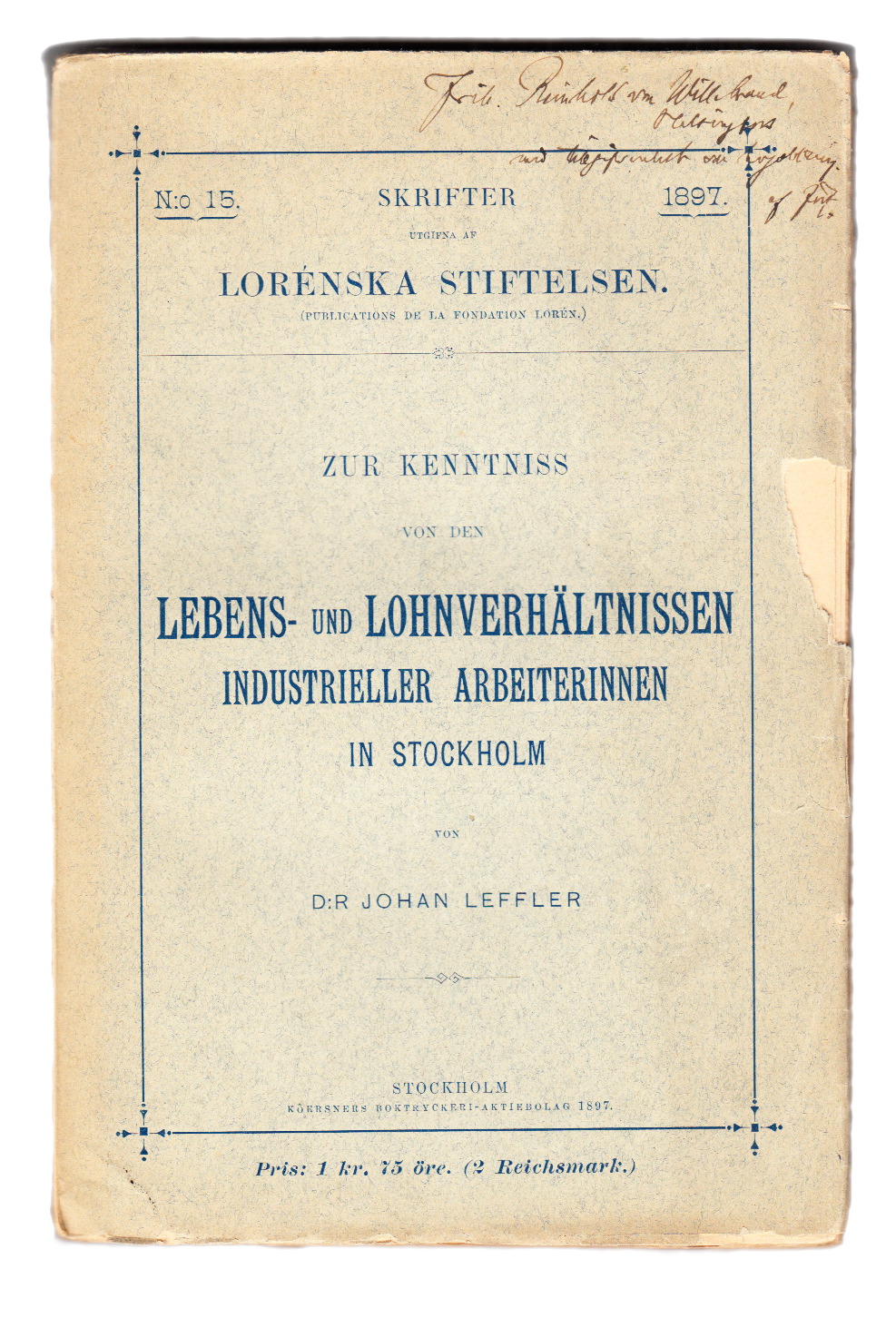 LEFFLER, Anders Johan.
