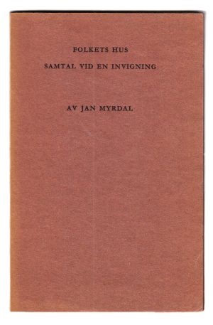 MYRDAL, Jan.